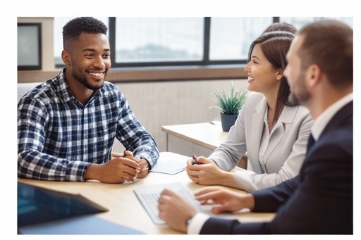 Réunion de courtage bancaire